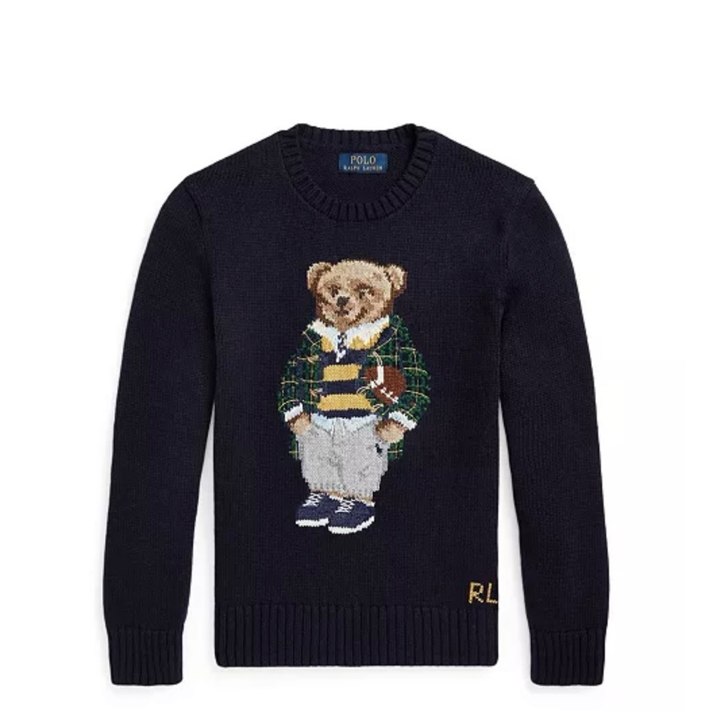 Boys Polo Ralph Lauren Polo Bear Sweater